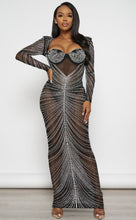 Aba Rhinestone Dress