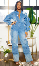 Denim Love Jumpsuit (ships on 10/30)