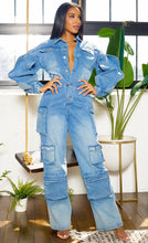 Denim Love Jumpsuit (ships on 10/30)
