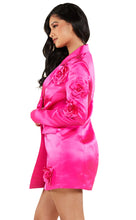 Hot Pink Blazer Dress