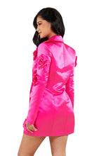 Hot Pink Blazer Dress