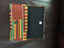 Kente Wallet Clutch with matching Bracelet and Earrings