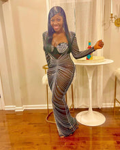 Aba Rhinestone Dress