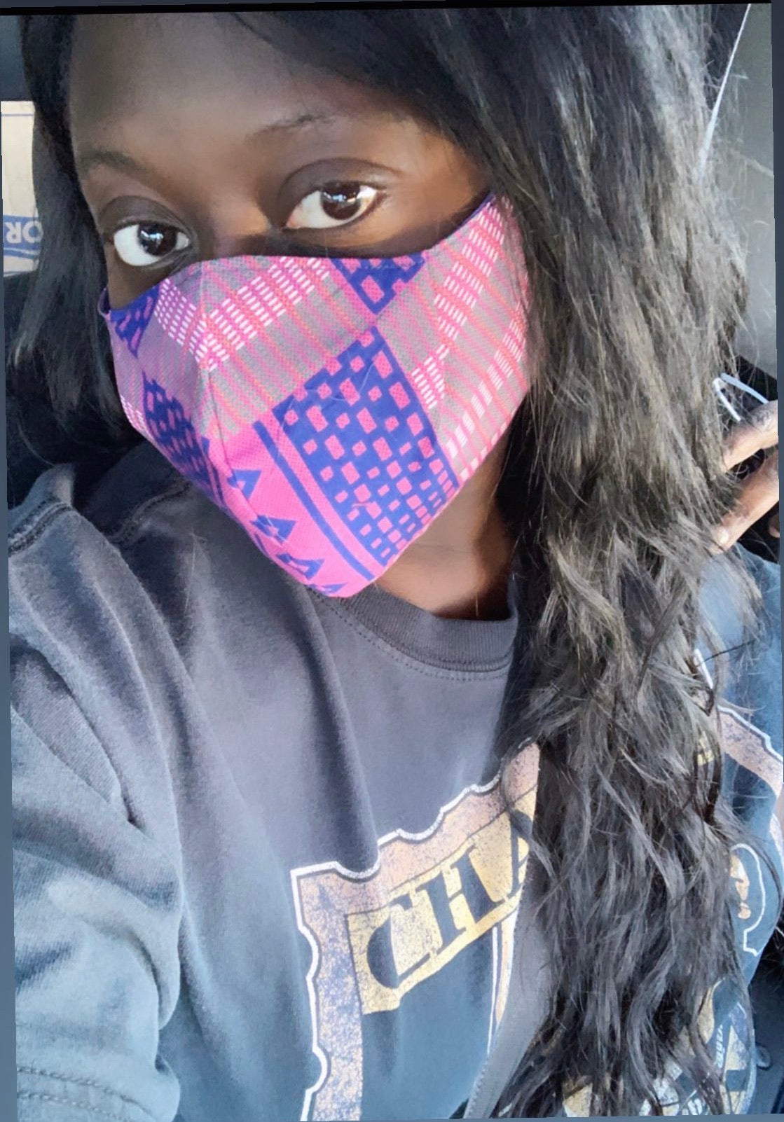 Ankara Sporty Face Mask