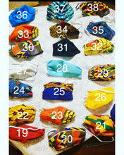 Ankara Print Face Masks