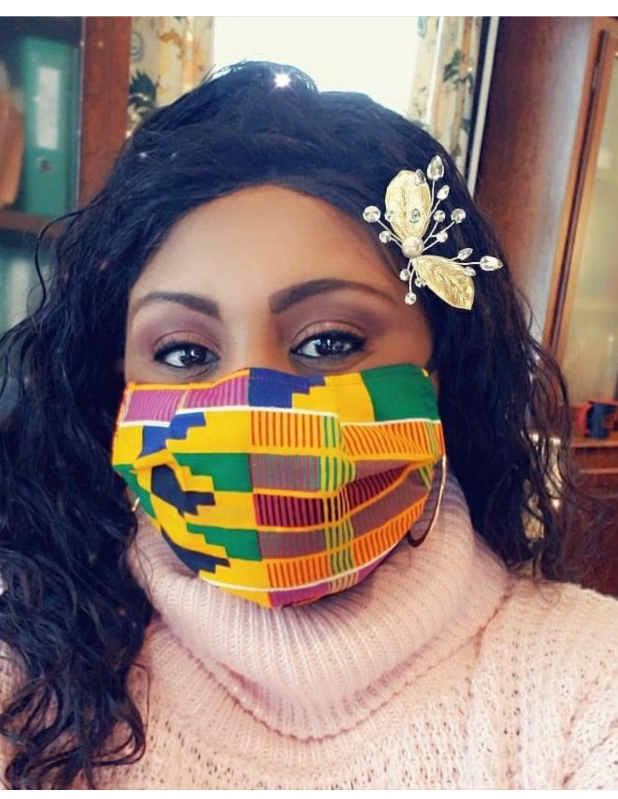 Ankara Print Face Masks