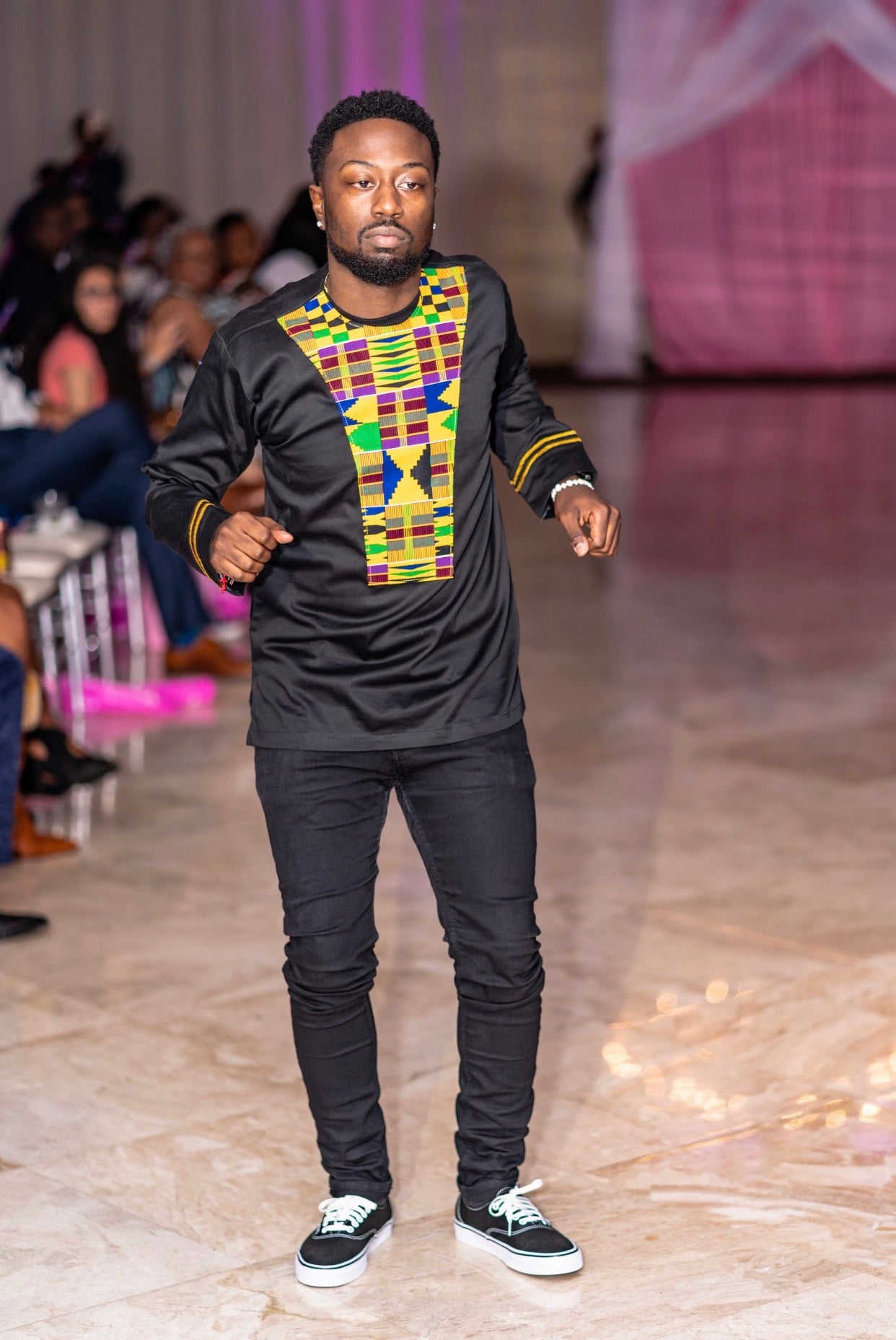 Jamal Kente Top
