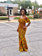 Tawia Kente Mermaid Dress