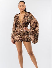 Mahlia Leopard Print Romper