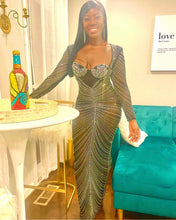 Aba Rhinestone Dress