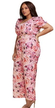 Floral Finesse Jumpsuit