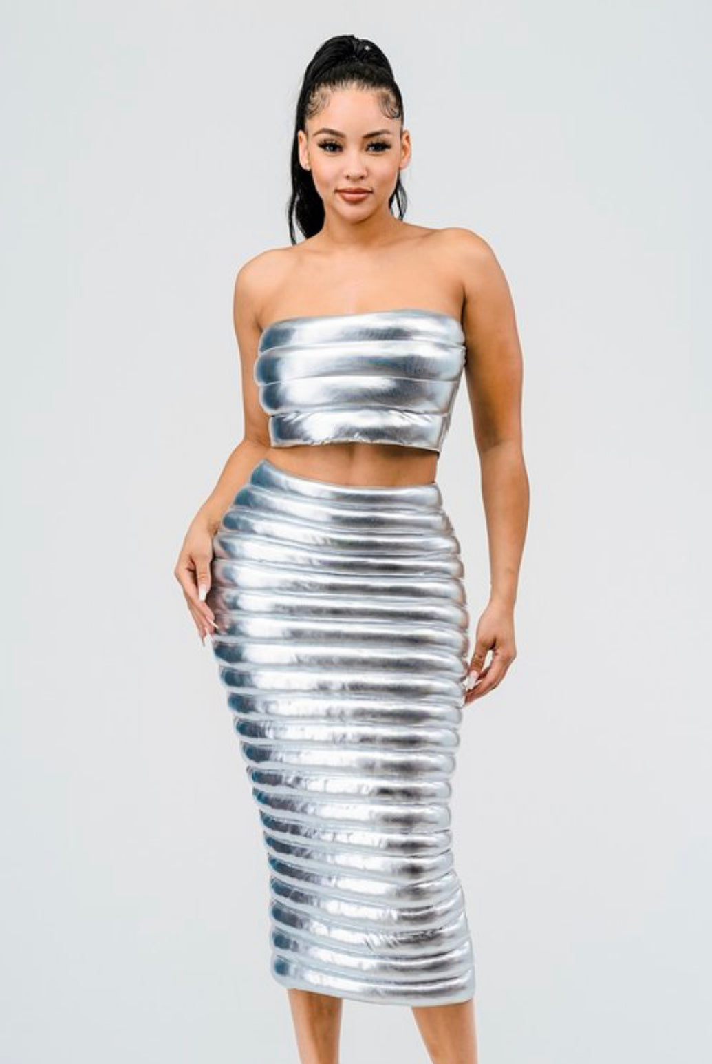 Alien Superstar Top and Skirt Set