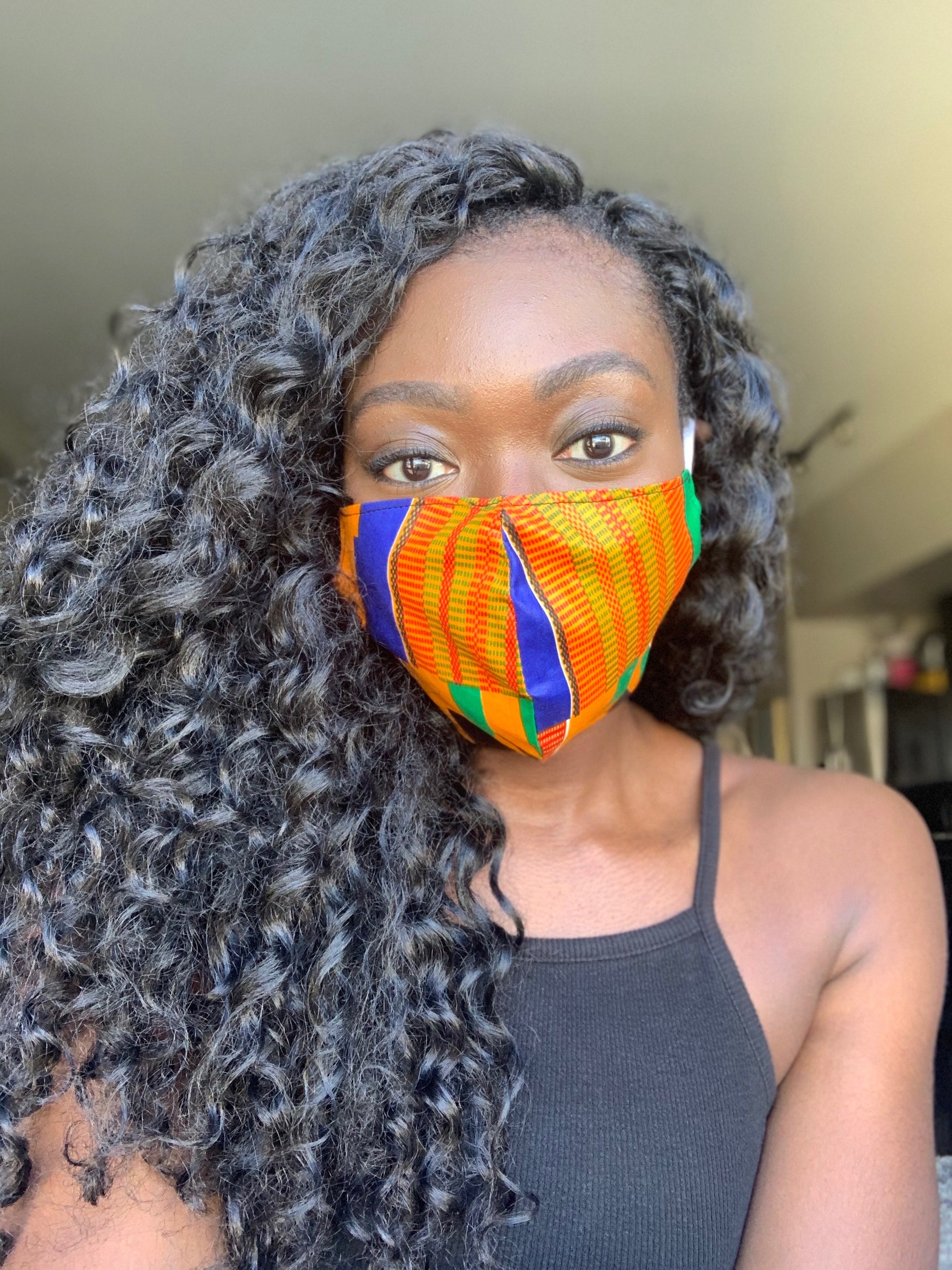 Yoni Kente Face Mask