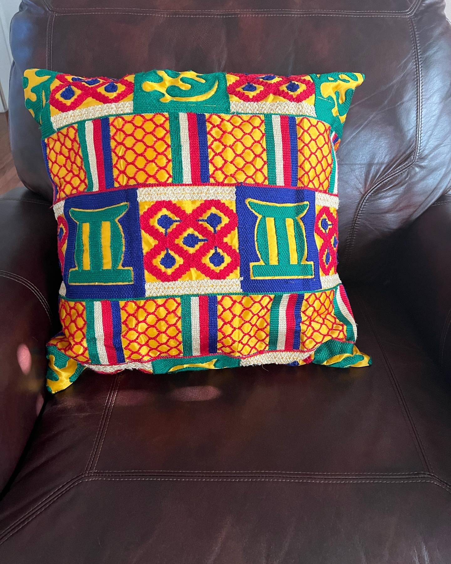 Authentic Obama Kente Pillows