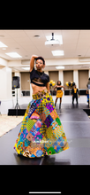 The Efia Patchwork Ankara Royalty Skirt