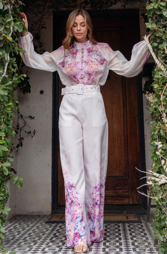 Kayla Floral Pant Set