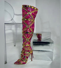 Berkeley Pink Azalea Wang Boots (March 4)