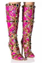 Berkeley Pink Azalea Wang Boots (March 4)