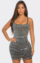 Rihanna Rhinestone Dress