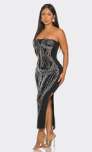 Body Heat Rhinestone Dress