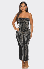 Body Heat Rhinestone Dress