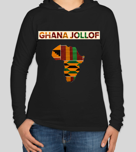 Kente Jollof Womens Hoodie