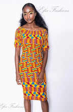 Sankofa Kente Fitted Dress