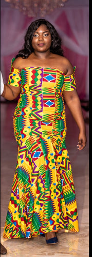 Kyesha Kente Dress