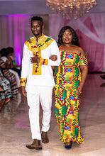 Kwabena Kente Royalty Top and Pant Set
